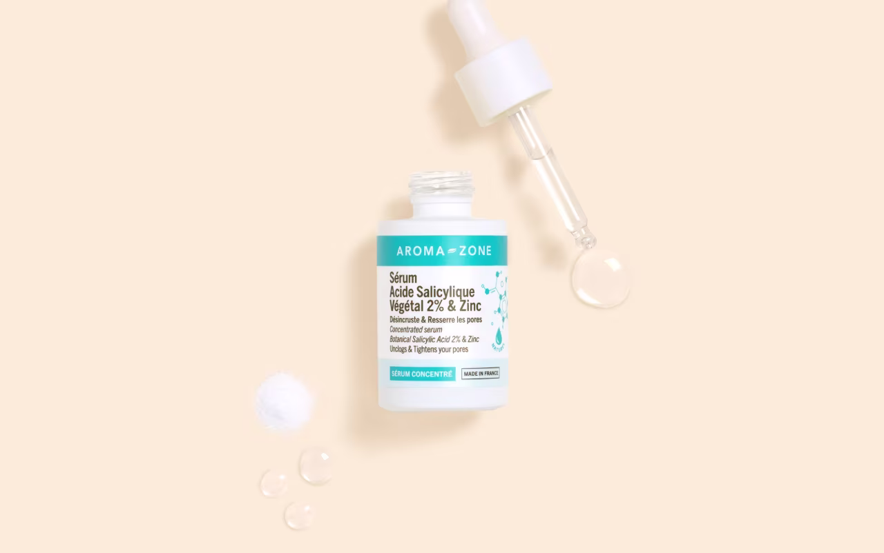 Sérum Acide Salicylique Végétal 2% & Zinc